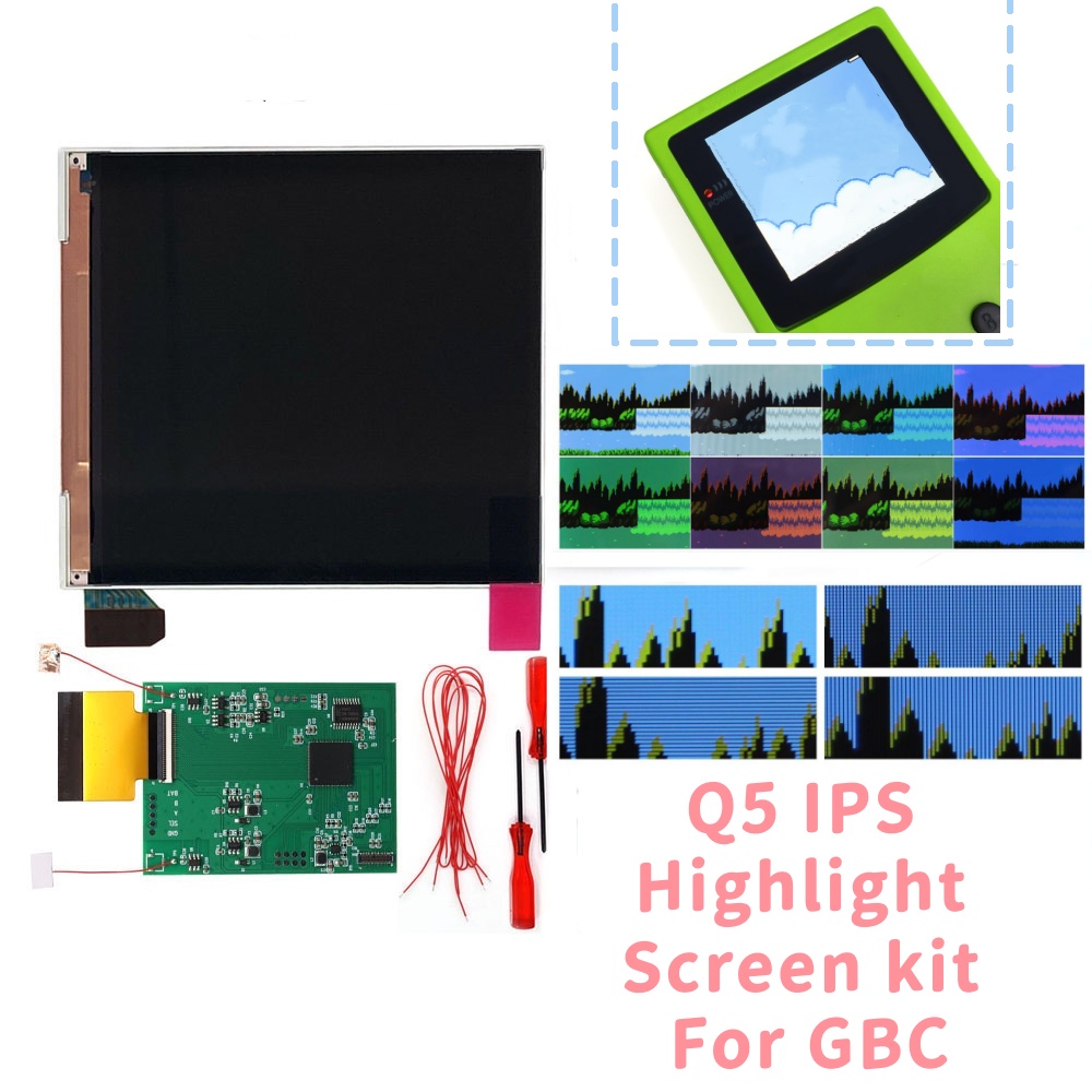 Lcd Screen Arcade - HISPEEDIDO For GBC 3.1