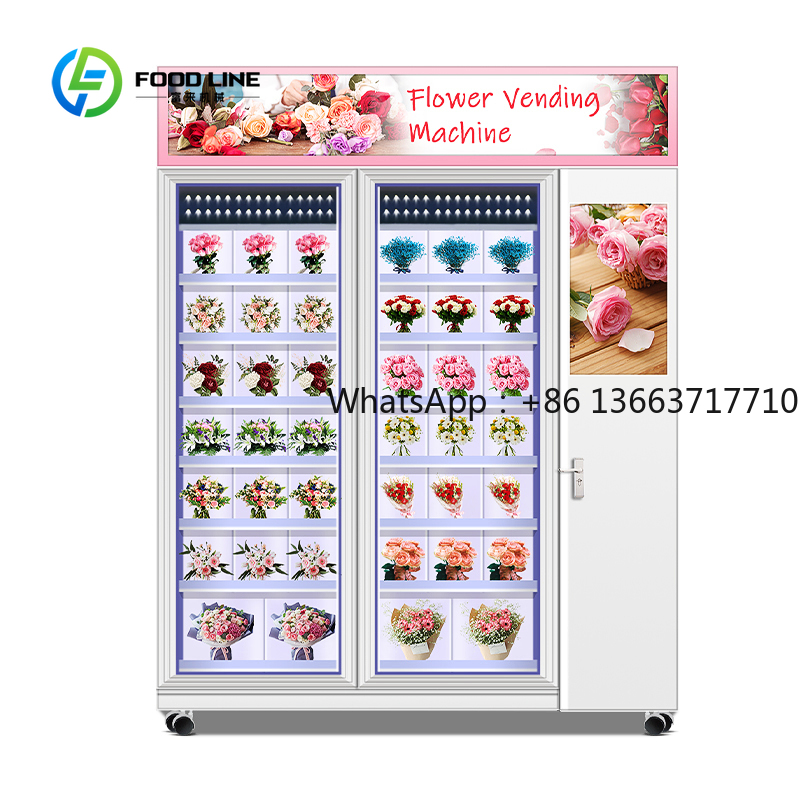 Popcorn Vending Machine - Elegant Design Flower Vending Machine SDK