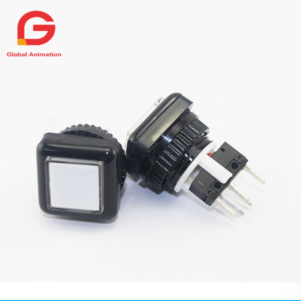 Square Video Game Push Button, - Arcade Button Pcb reseña y precio