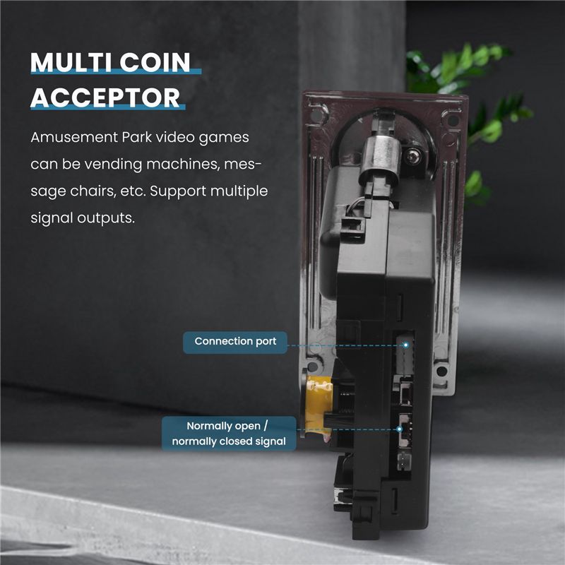 Multi Coin Acceptor Electronic - Ticket Redemption Machine reseña y precio