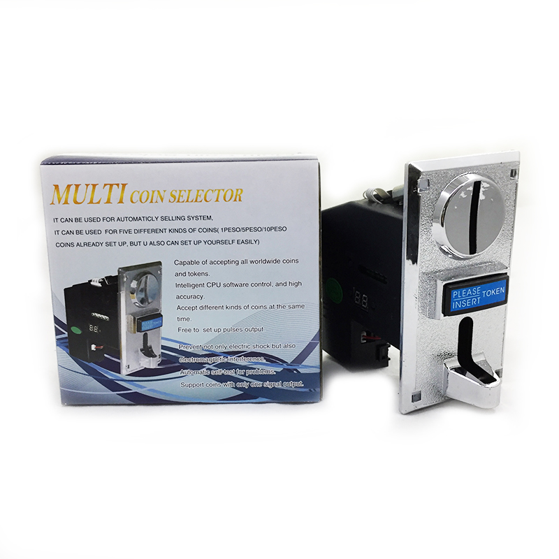 Multi Coin Acceptor Electronic - Ticket Redemption Machine reseña y precio