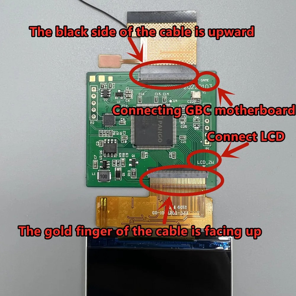 Original Size New 2.45 GBC IPS - Lcd Screen Arcade reseña y precio