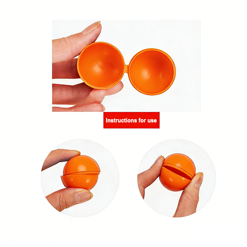 100-500Pcs 4CM Orange Plastic  - Open Vending Machine reseña y precio