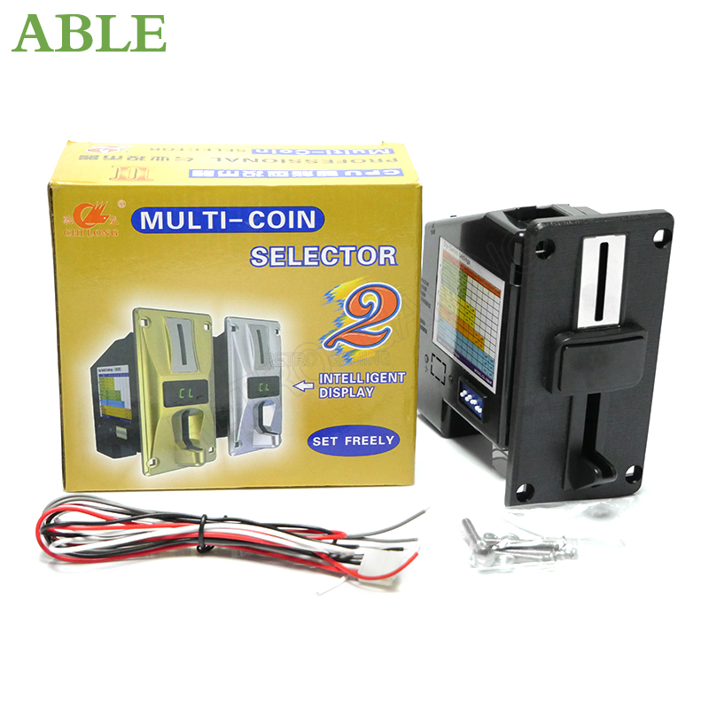 Multi Coin Acceptors Selector  - Arcade Games Vending reseña y precio