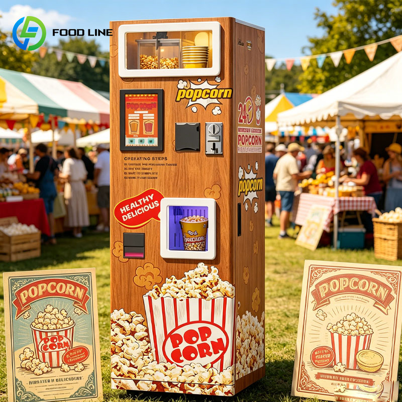 Popcorn Vending Machine Commer - Popcorn Vending Machine reseña y precio
