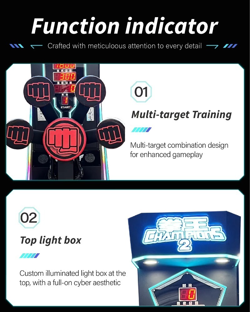 Commercial Punching Machine Bi - Vending Game reseña y precio