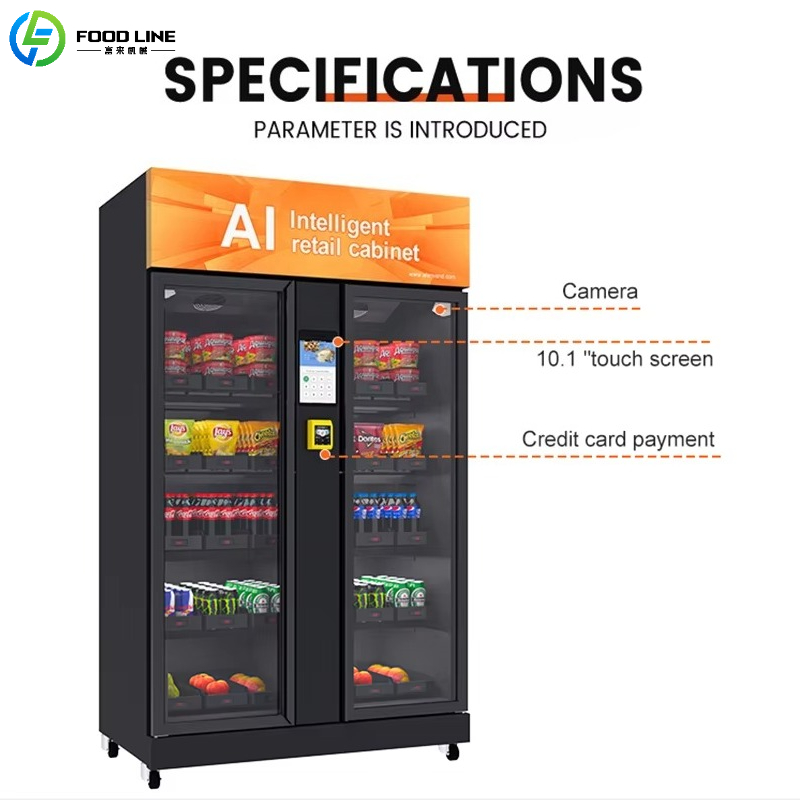 Customized AI Camera Intellige - Popcorn Vending Machine reseña y precio