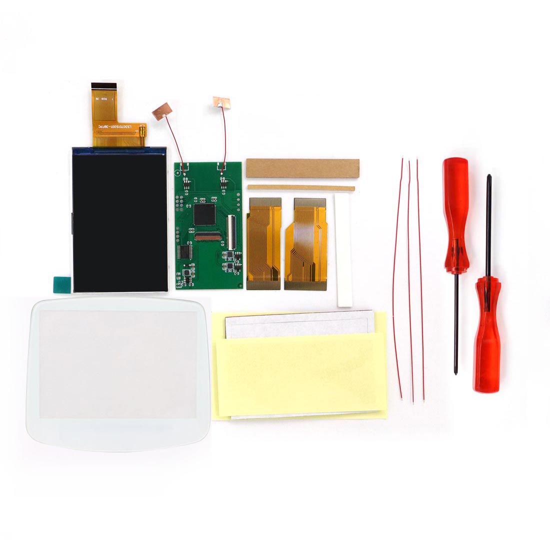 For GBA V5 Drop in Backlight L - Lcd Screen Arcade reseña y precio