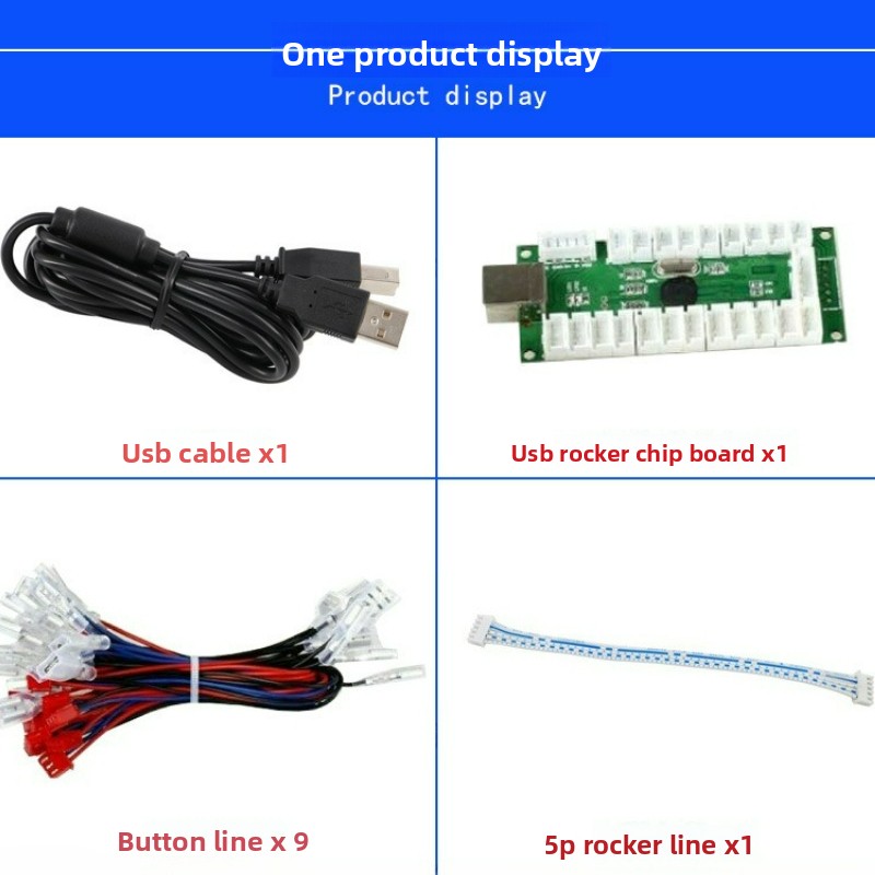 USB Arcade Joystick PCB Kit wi - Arcade Button Pcb reseña y precio
