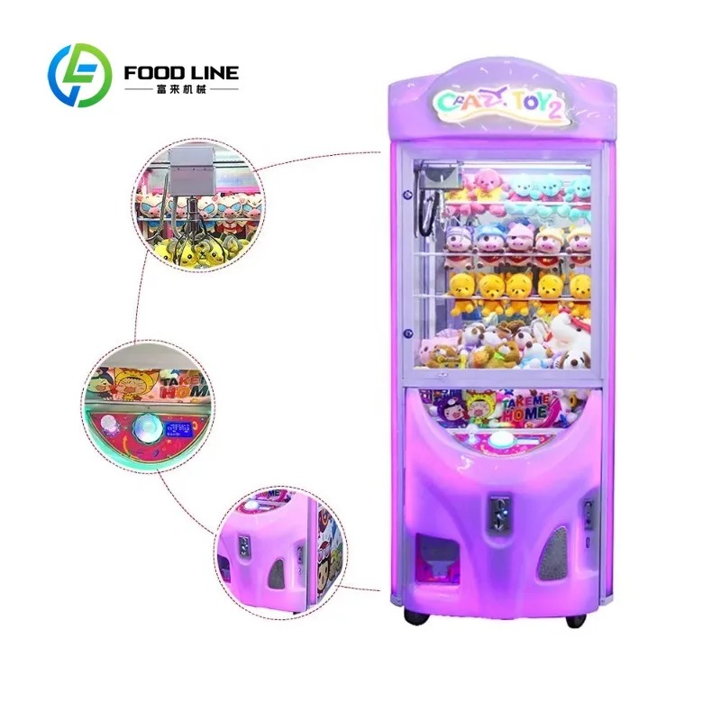Customized Coin Operated Arcad - Arcade Toy Claw Vending Machine reseña y precio
