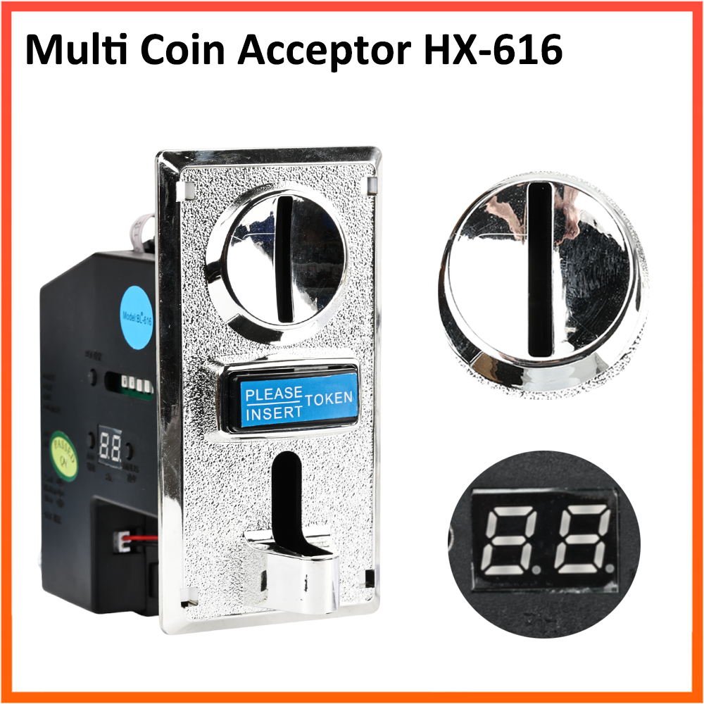 Multi Coin Acceptor Selector f - Ticket Redemption Machine reseña y precio