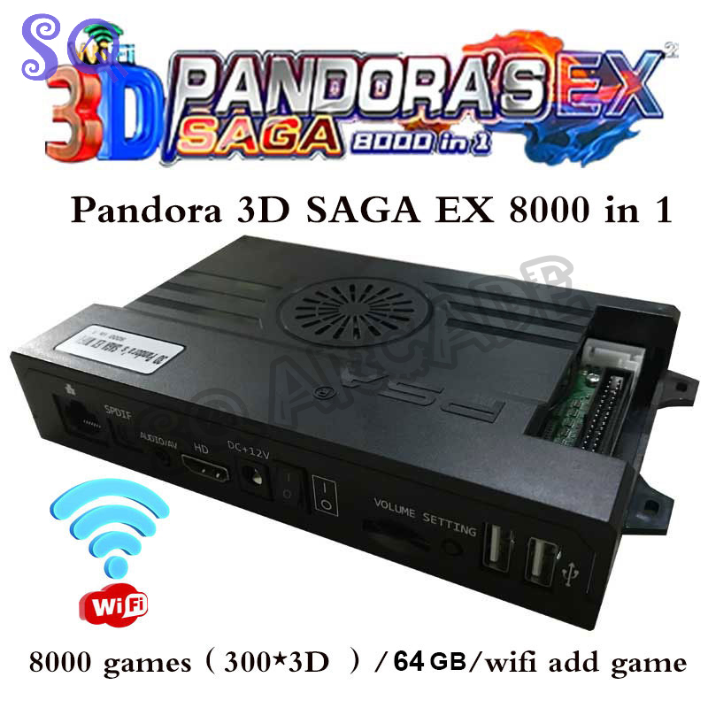 Arcade Pandora Saga Box EX2 80 - Arcade Game Cabinet reseña y precio