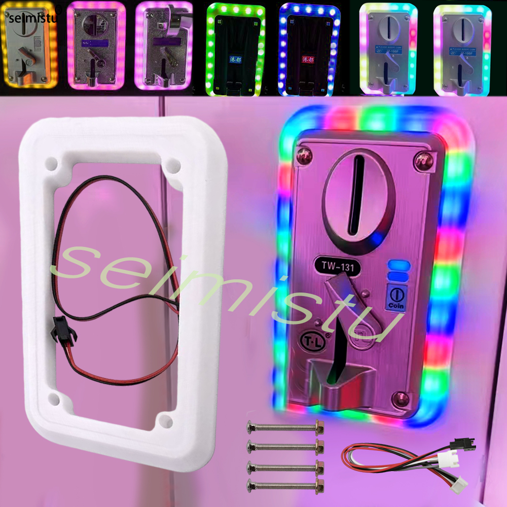 Coin Acceptor LED Colorful LED - Arcade Games Vending reseña y precio