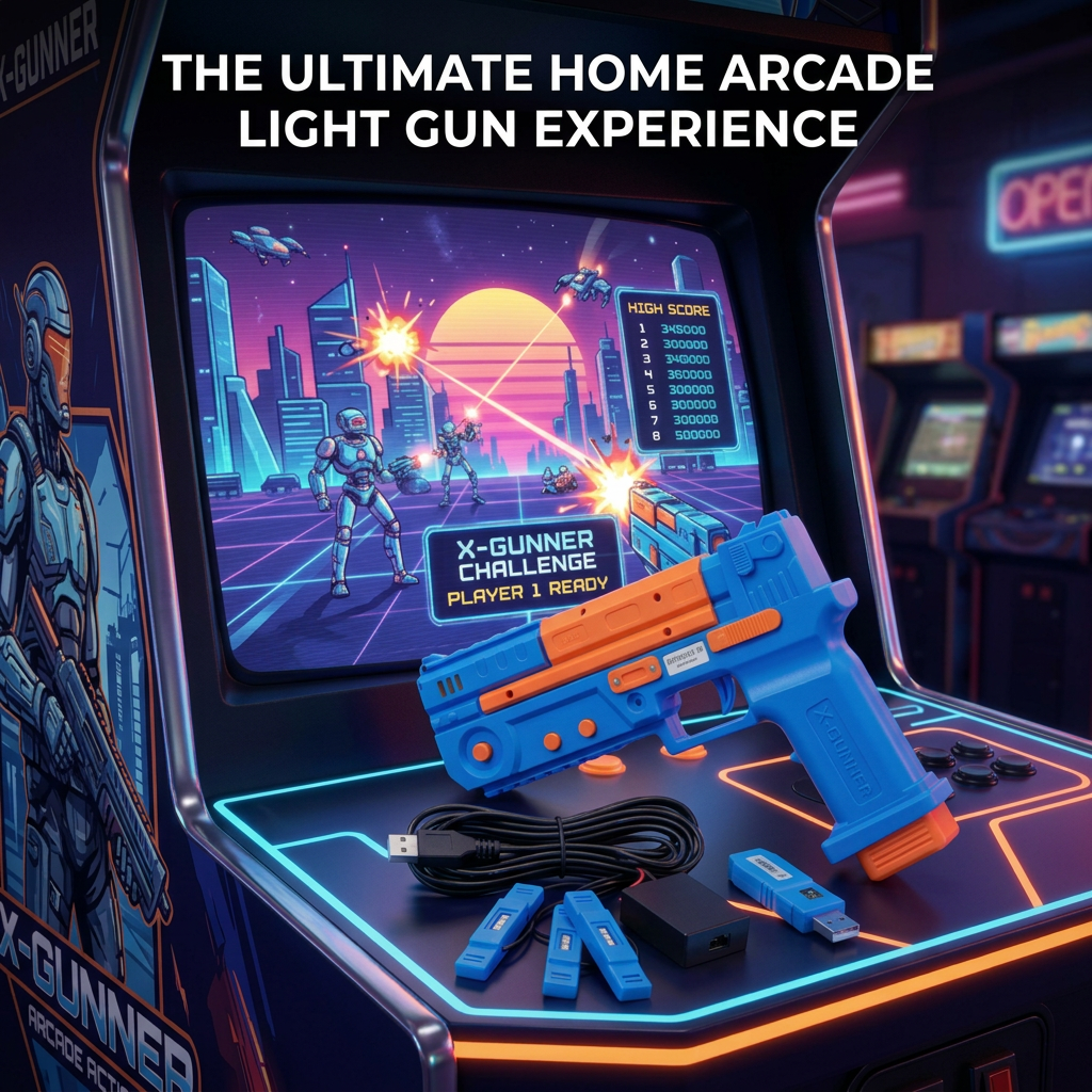 2.4G Wireless Light Gun Contro - Gun Shooting Arcade reseña y precio