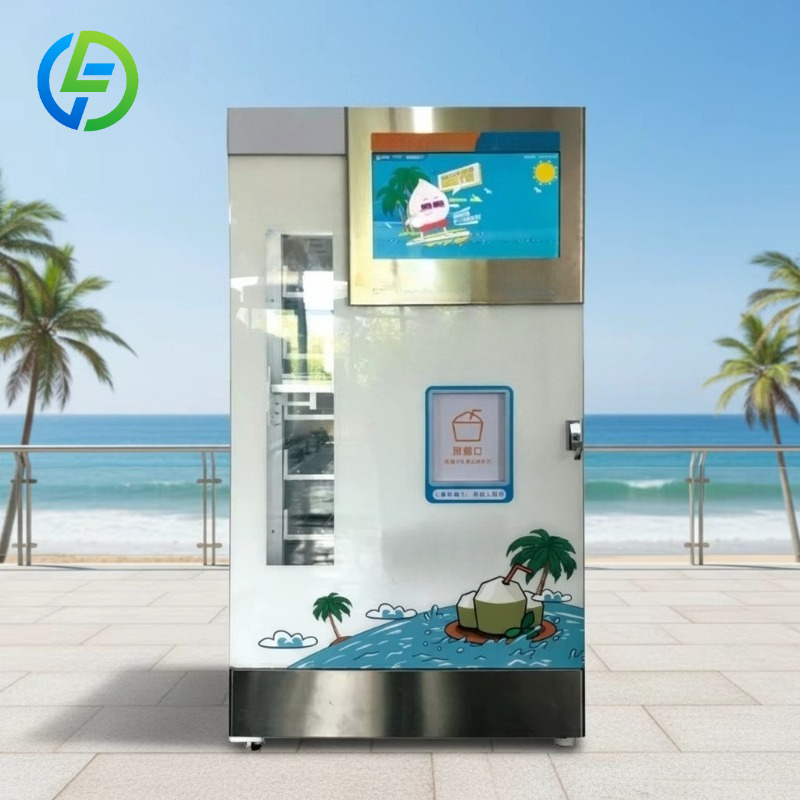 Fresh Coconut Vending Machine  - Open Vending Machine reseña y precio