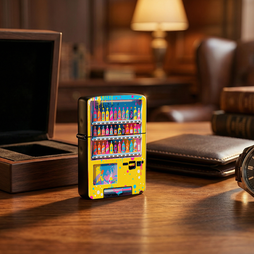 Pop Art Vending Machine Flip T - Arcade Style Vending Machine reseña y precio