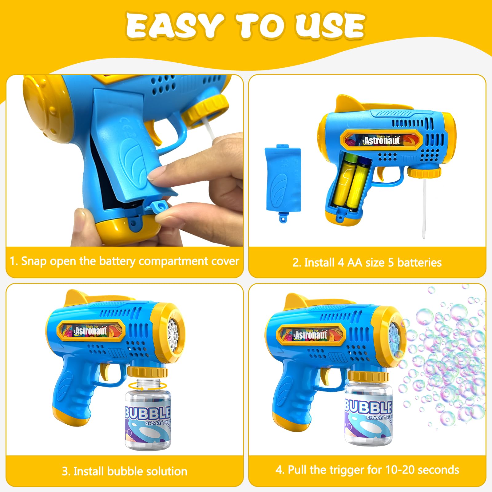 Bubble Gun, Automatic Bubble M - Bubble Gum Machine reseña y precio