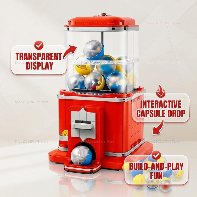 1343 PCS Vending Machine Build - Arcade Games Vending reseña y precio
