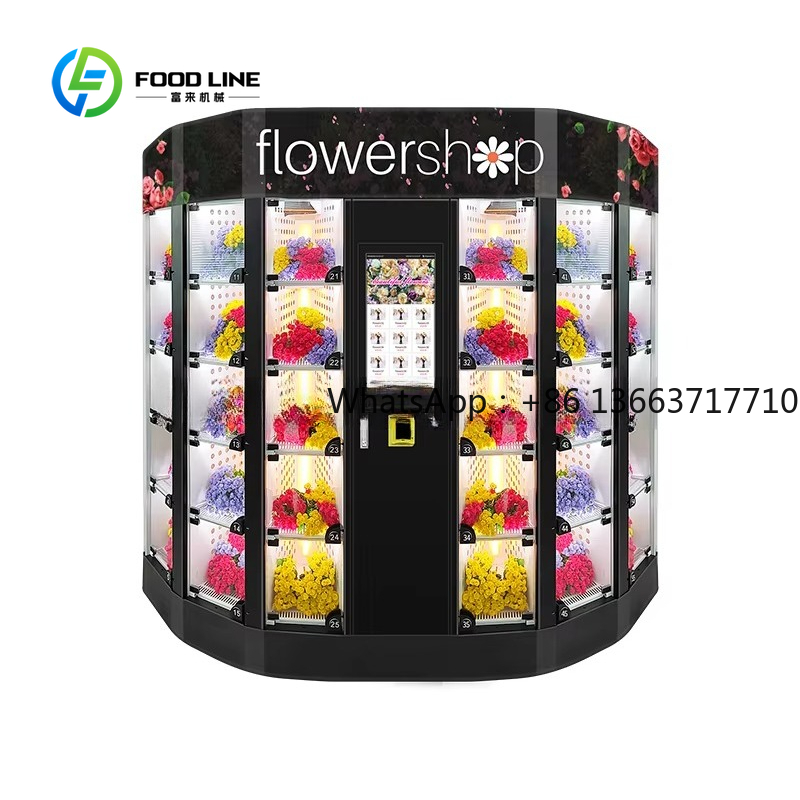 Elegant Design Flower Vending  - Popcorn Vending Machine reseña y precio