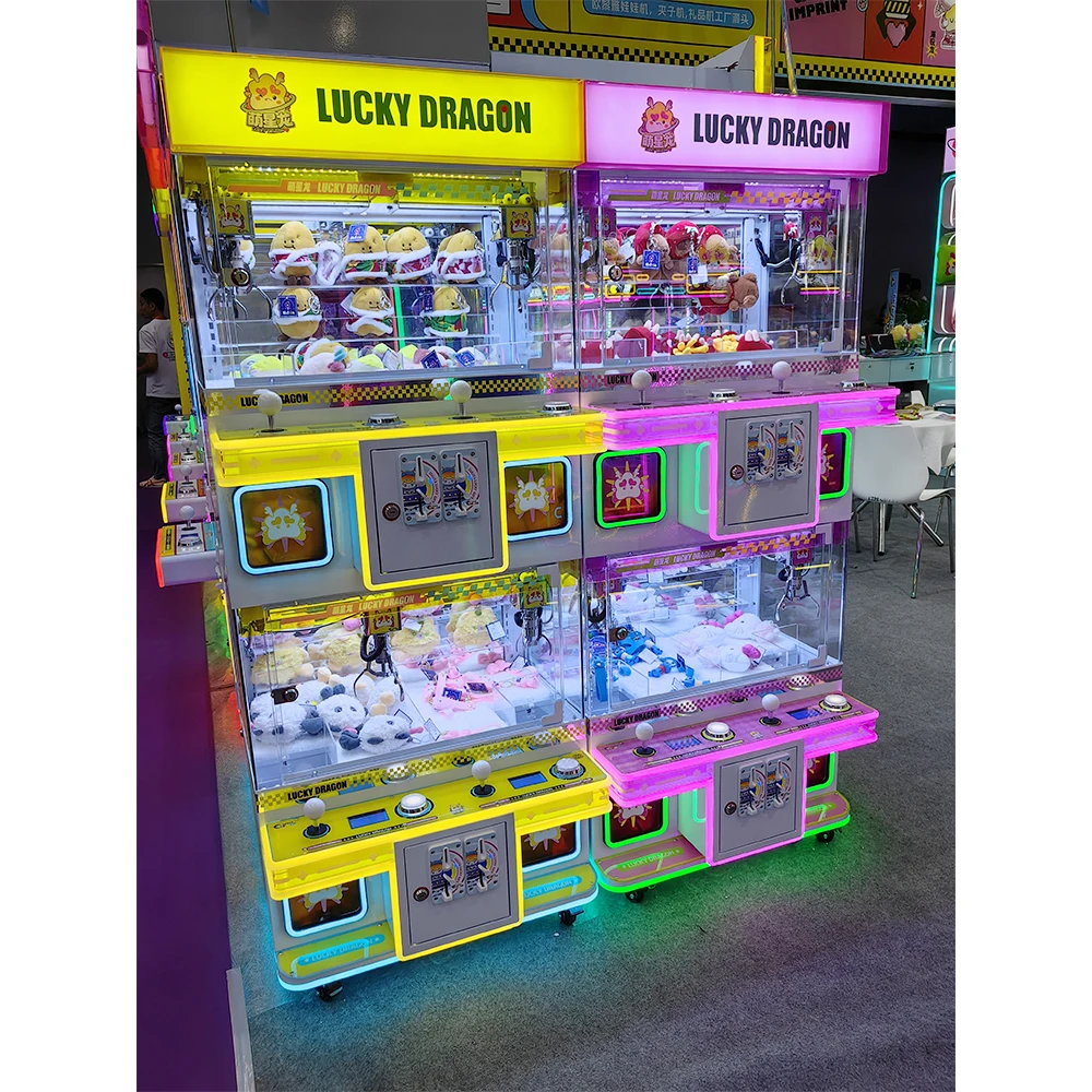 #New Colorful Claw Machine Luc - Arcade Toy Claw Vending Machine reseña y precio