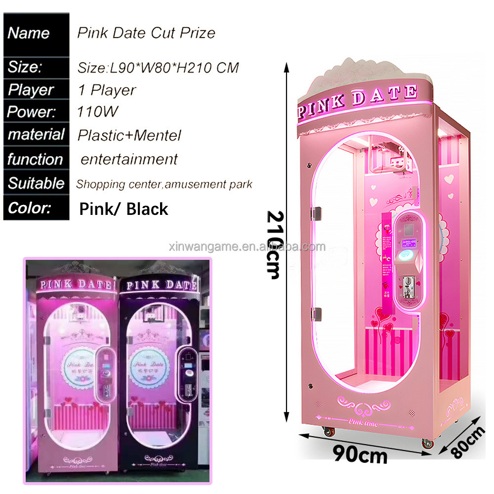Pink Date Gift Pluche Plush Ki - Arcade Toy Claw Vending Machine reseña y precio