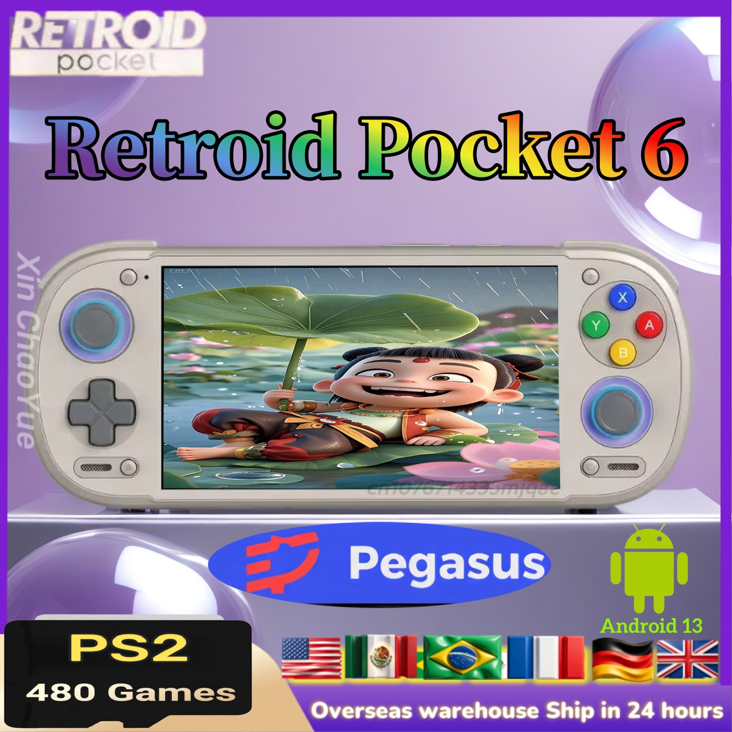 Retroid Pocket 6 RP6 12g 256G  - Arcade Game Cabinet reseña y precio
