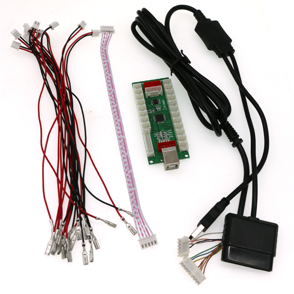 PC - PS2 - PS3 3 In 1 USB To J - Arcade Button Pcb reseña y precio