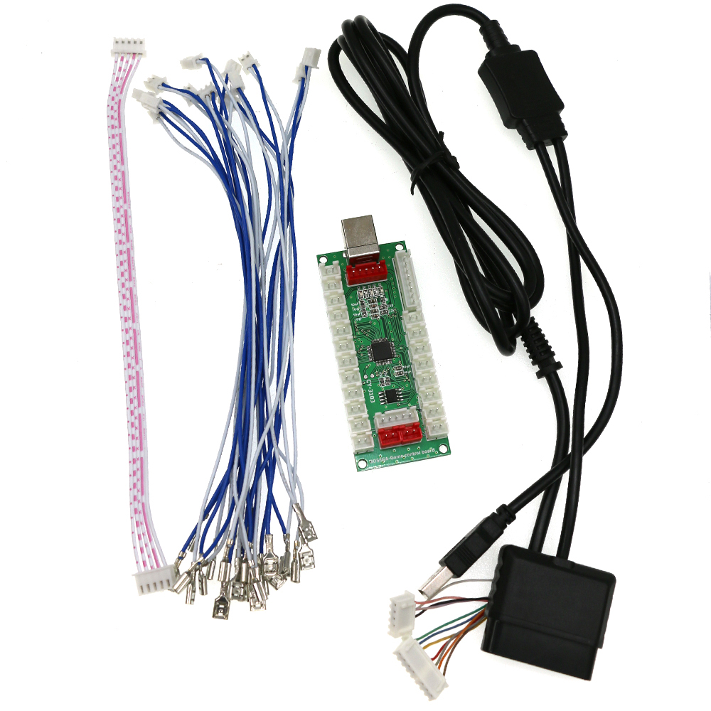 PC - PS2 - PS3 3 In 1 USB To J - Arcade Button Pcb reseña y precio
