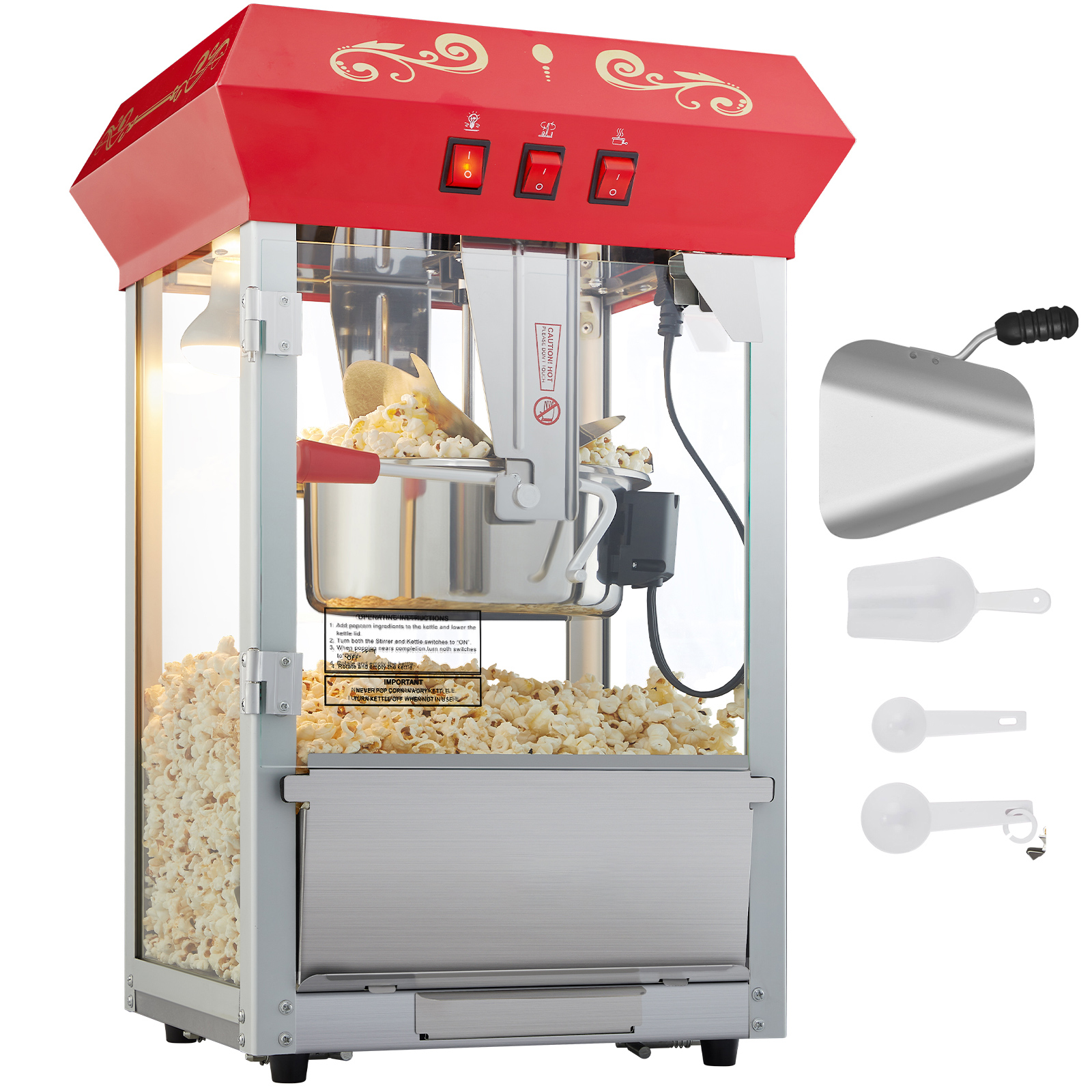 SucceBuy 8 12Oz Popcorn MakerP - Popcorn Vending Machine reseña y precio