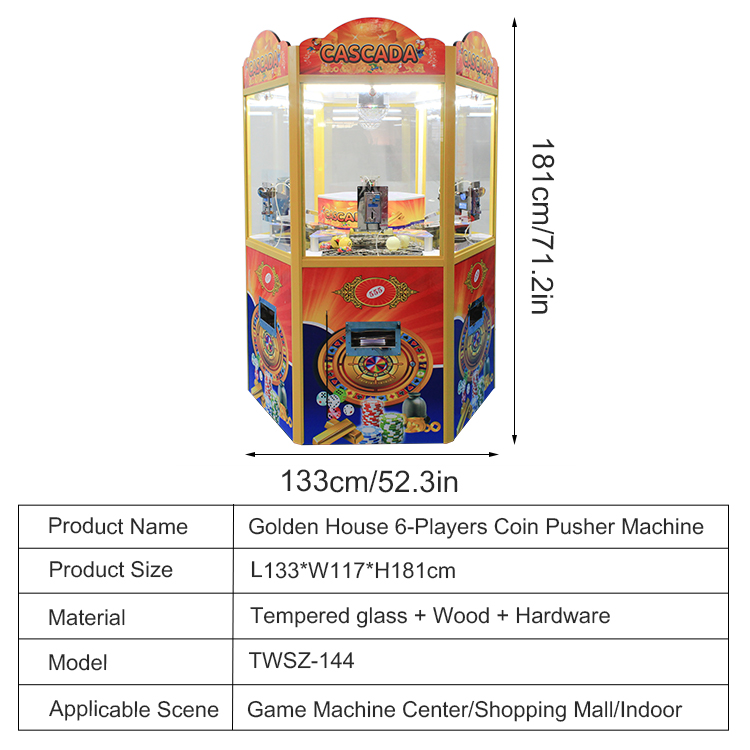 6 Players Arcade Game Machines - Arcade Style Vending Machine reseña y precio