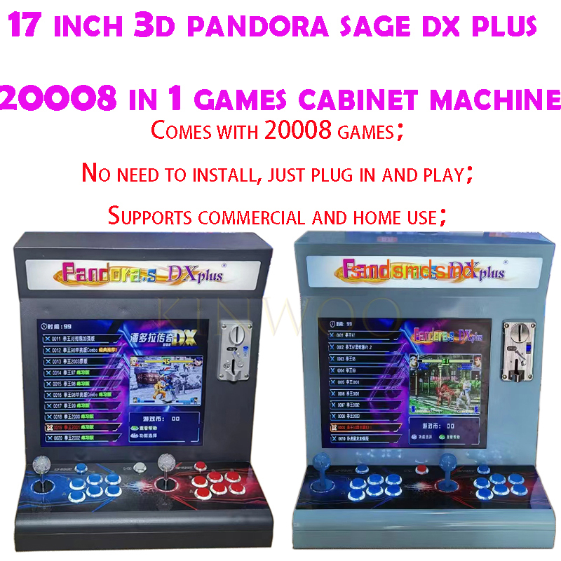 2024 17 Inch 3D Pandora SAGA D - Arcade Button Pcb reseña y precio