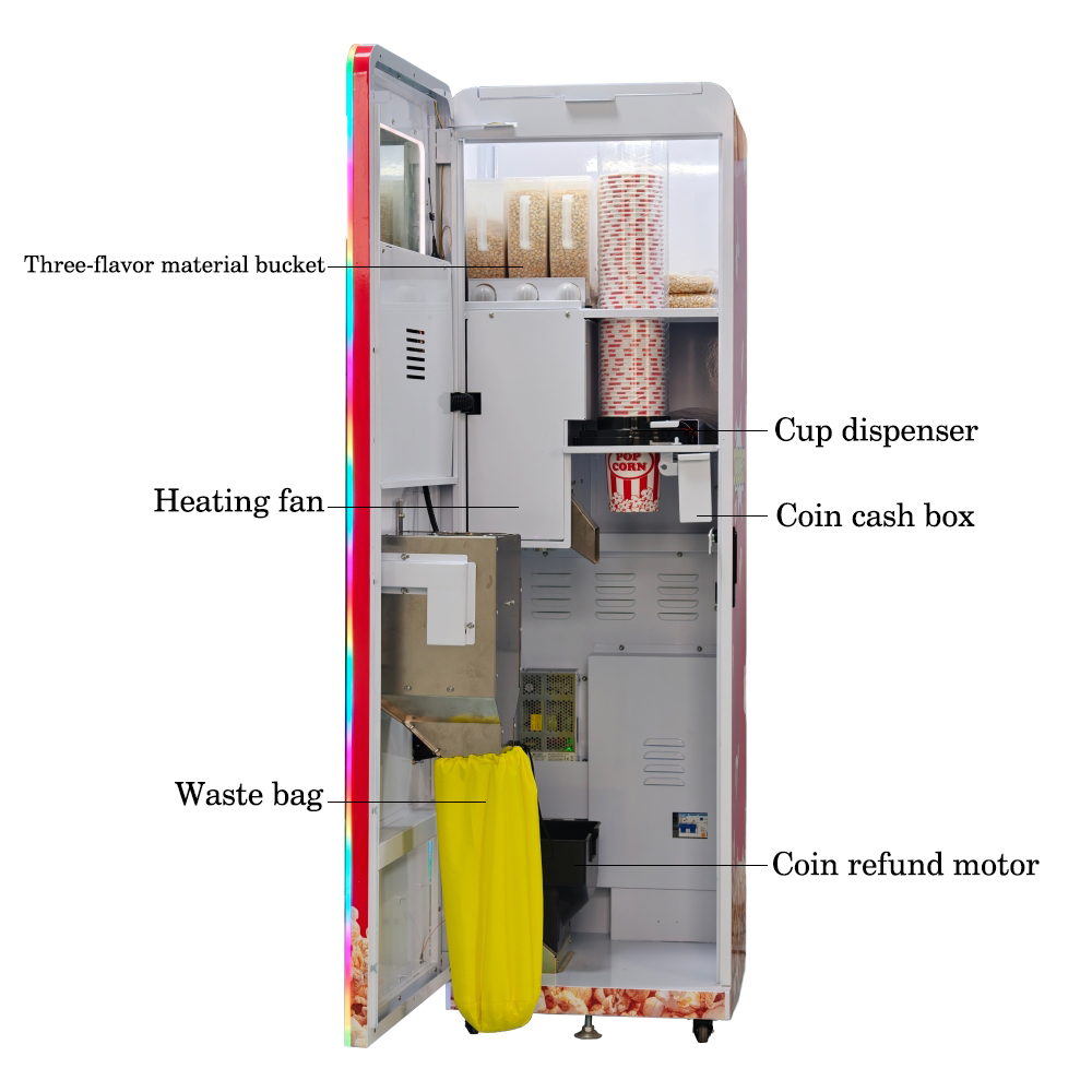 Professional Custom Commercial - Popcorn Vending Machine reseña y precio