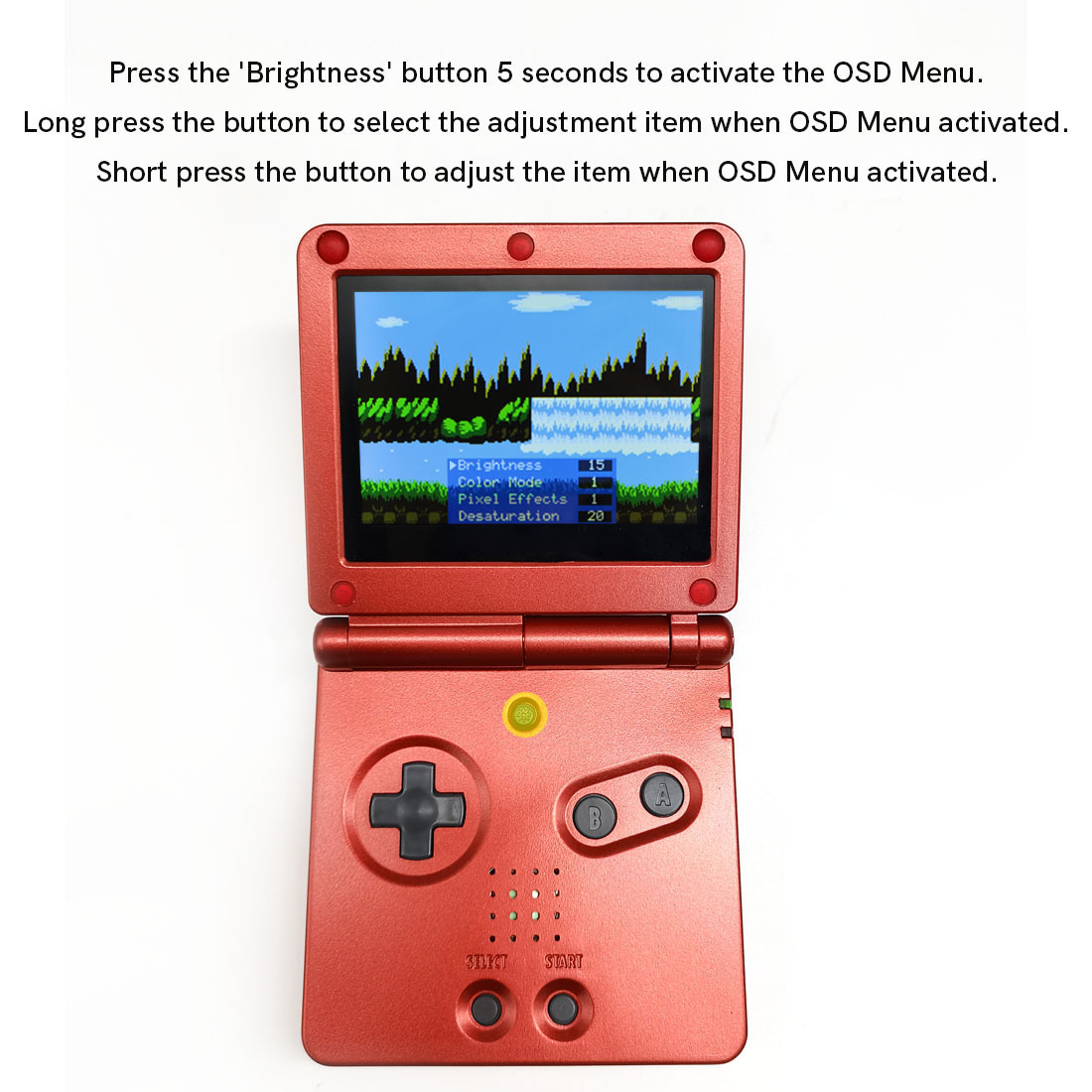 HISPEEDIDO For GBA SP IPS V5 S - Lcd Screen Arcade reseña y precio