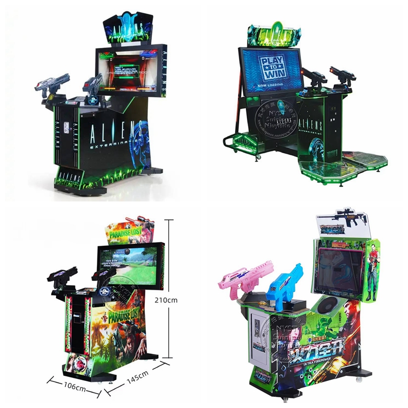 Aliens Gun Shooting Machine Ga - Gun Shooting Arcade reseña y precio